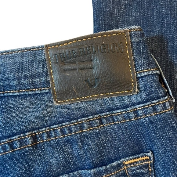True Religion Boot Cut Mid Rise Flare Jeans Size 30 - Picture 12 of 12
